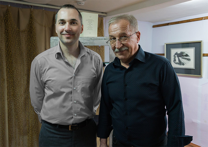 Валерий Боровков и Андрей Забродин Валерий Боровков и Андрей Забродин